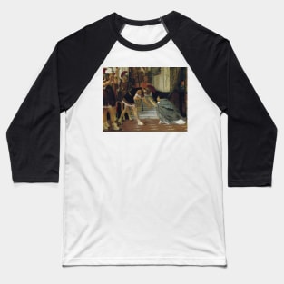 Proclaiming Claudius Emperor, Opus XlVIII by Lawrence Alma-Tadema Baseball T-Shirt